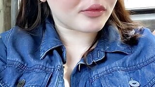 i showed my tits in public-Marta Chuchena