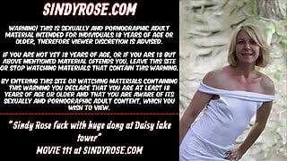Sindy Rose fuck with huge dong at Daisy tower & prolapse