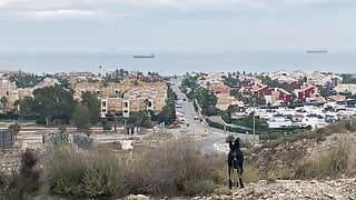Naked Traveler (Leila Anderson) – Panoramic Naked Town