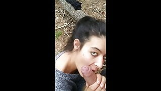 (RIsky Blowjob) Public compilation in the street, bus, forest